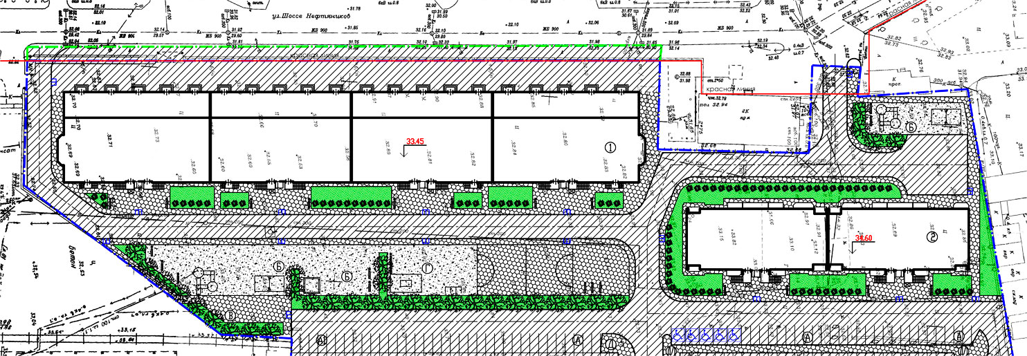 Генеральный план застройки ЖК Аврора Парк - продажа квартир в центре Краснодара