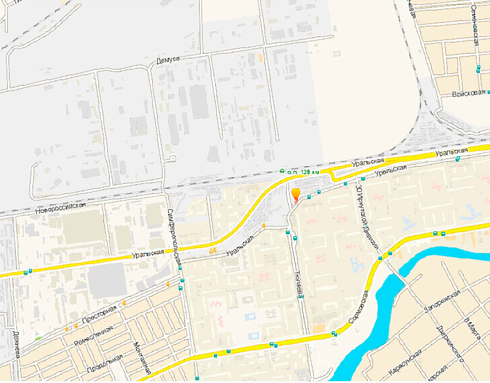 Карта проезда ЖК Комсомольский - где строится ЖК Комсомольский 