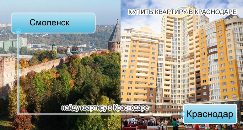 Смоленск переехать в Краснодар и купить квартиру от застройщика. Продажа квартир, таунхаусов, дуплексов, дома и коттеджи в Краснодаре