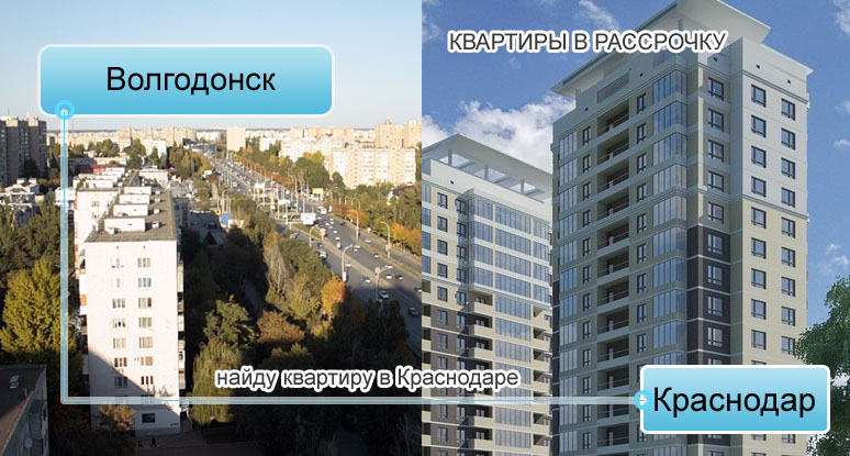 Переехать из Волгодонска в Краснодар: недорогие квартиры и таунхаусы от застройщиков Краснодара - продажа квартир