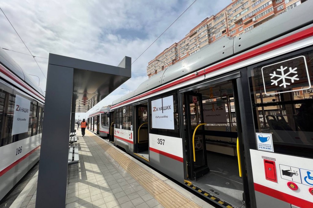 В Краснодаре расчищают территорию под строительство Западной трамвайной линии