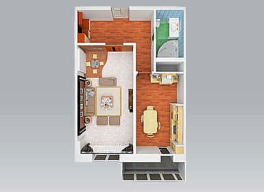 Планировки 1-комнатных квартир ЖК Времена Года