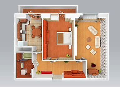 Планировки 2-комнатных квартир ЖК Времена Года