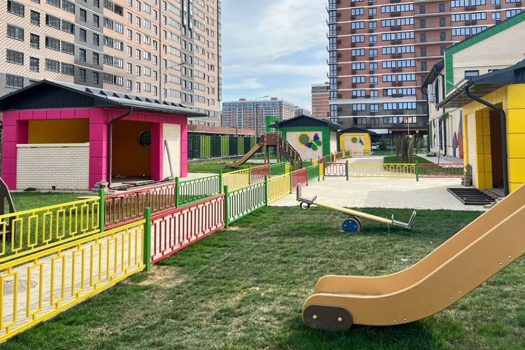 В Краснодаре завершили строительство детского сада на Западном обходе